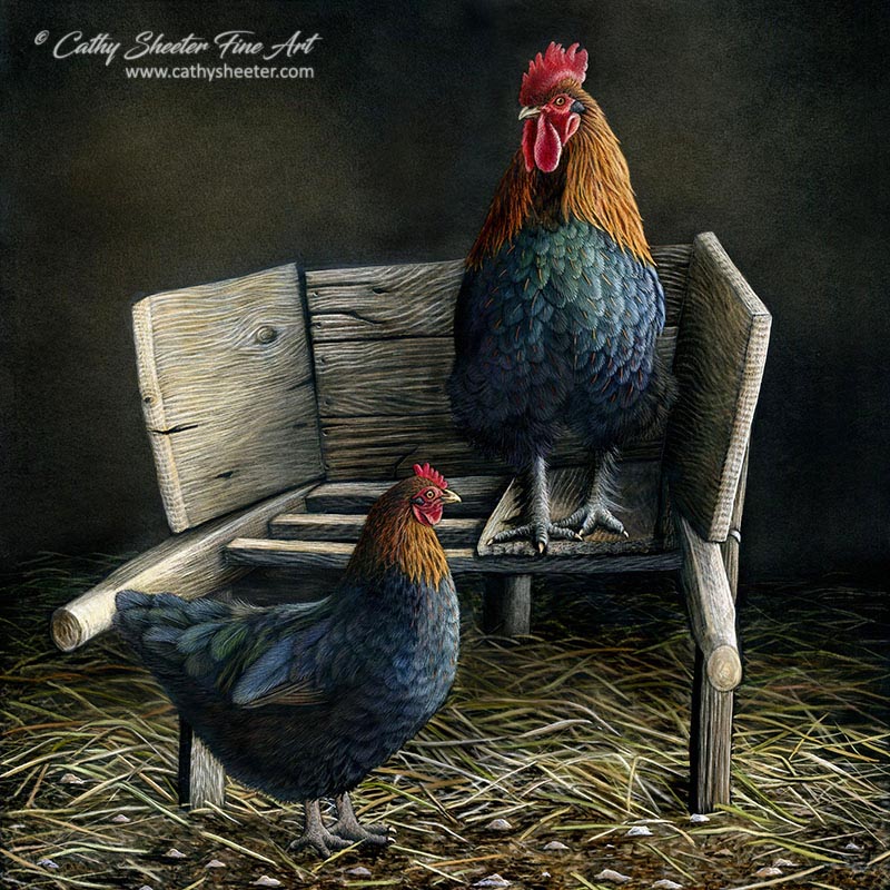 The Royal Court - Scratchboard