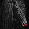 Nobility - scratchboard art Nobility - scratchboard art